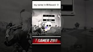 Bgmi My Name In Billboards 💀 #shots #bgmi