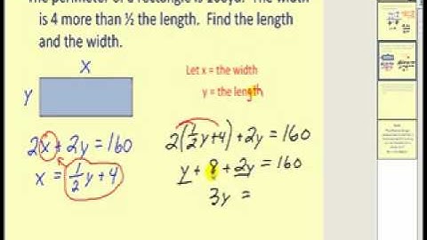 Applications Involving Systems of Equations