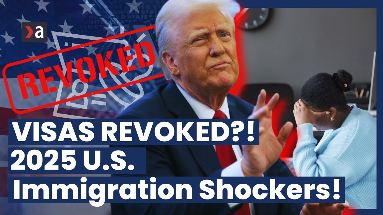 10 Shocking US Visa Changes in 2025 You Need to Know - YouTube