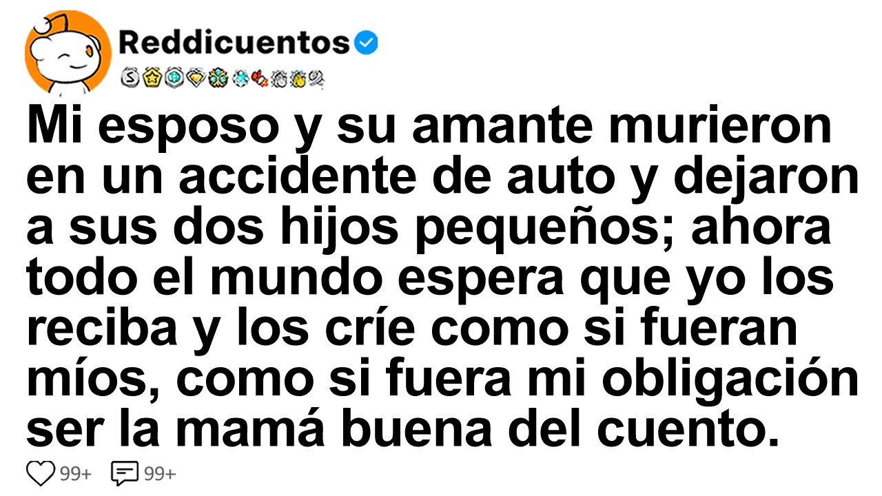[HISTORIA COMPLETA] Mi esposo y su amante murieron en un accidente de auto y dejaron a sus dos...