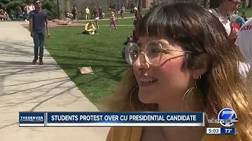 CU Boulder students protest sole presidential finalist, call for more transparency from regents