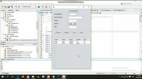 Membuat Aplikasi Penjualan Sederhana - Java Netbeans