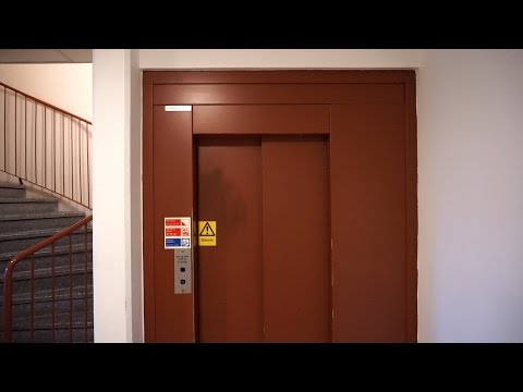 Machine Room Tour 1991 KONE M Series Roped Hydraulic Elevator Tägtgatan 3 Söderhamn Sweden