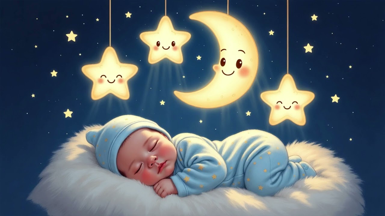 Sleep Instantly Within 3 Minutes 💤 Gentle Starlight Rest