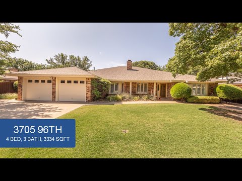3705 96th St, Lubbock, TX home video tour