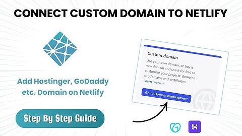 How To Connect Custom Domain To Netlify | Step By Step | Setup Custom Domain Netlify ||