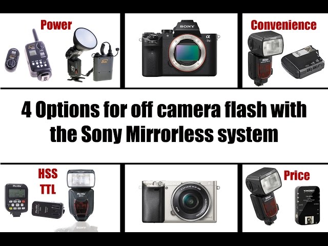 4 Off-Camera Flash Options For Sony Mirrorless System At Every Budget