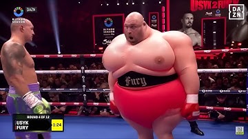 Usyk vs Fury But AI Was Drunk