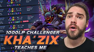 This Challenger 1000 LP Teaches Me How to Win Games with Kha'Zix ft. @shernfire