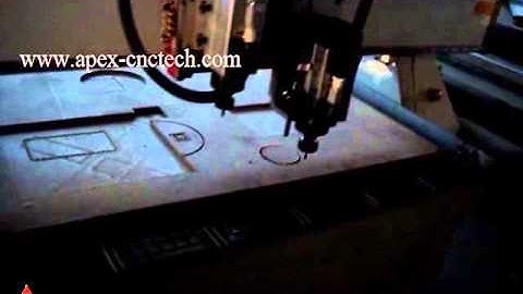 canada apextech router cnc with 2 double spindles