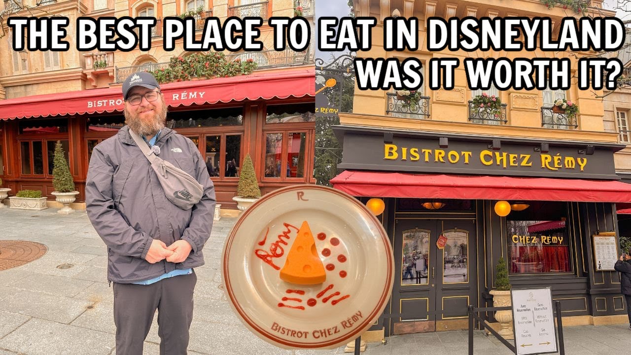 Real Life Ratatouille Restaurant?!?! Dining at Bistro Chez Remy in Disneyland Paris