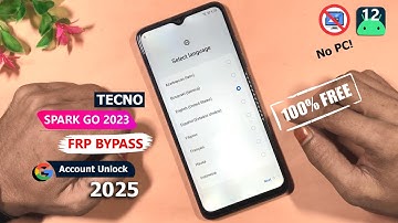 TECNO SPARK GO 2023 🔥 FRP BYPASS (NO PC!) 2025 ✅ HOW TO GOOGLE ACCOUNT BYPASS TECNO SPARK GO 2023