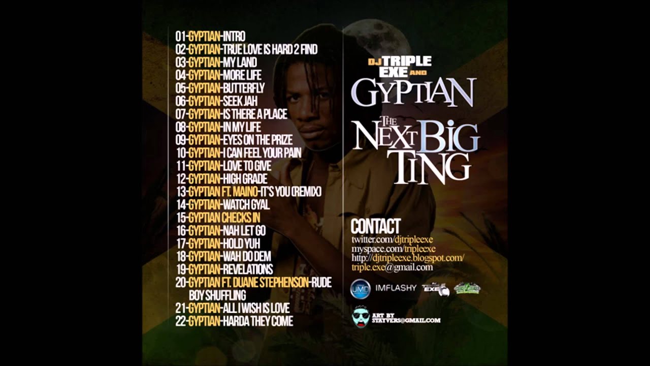 chronixx レコード Gyptian - The Next Big Ting - 03 My Land