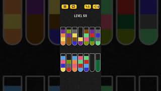 Water Sort Puzzle Level 511 Walkthrough Solution Android/iOS 💦