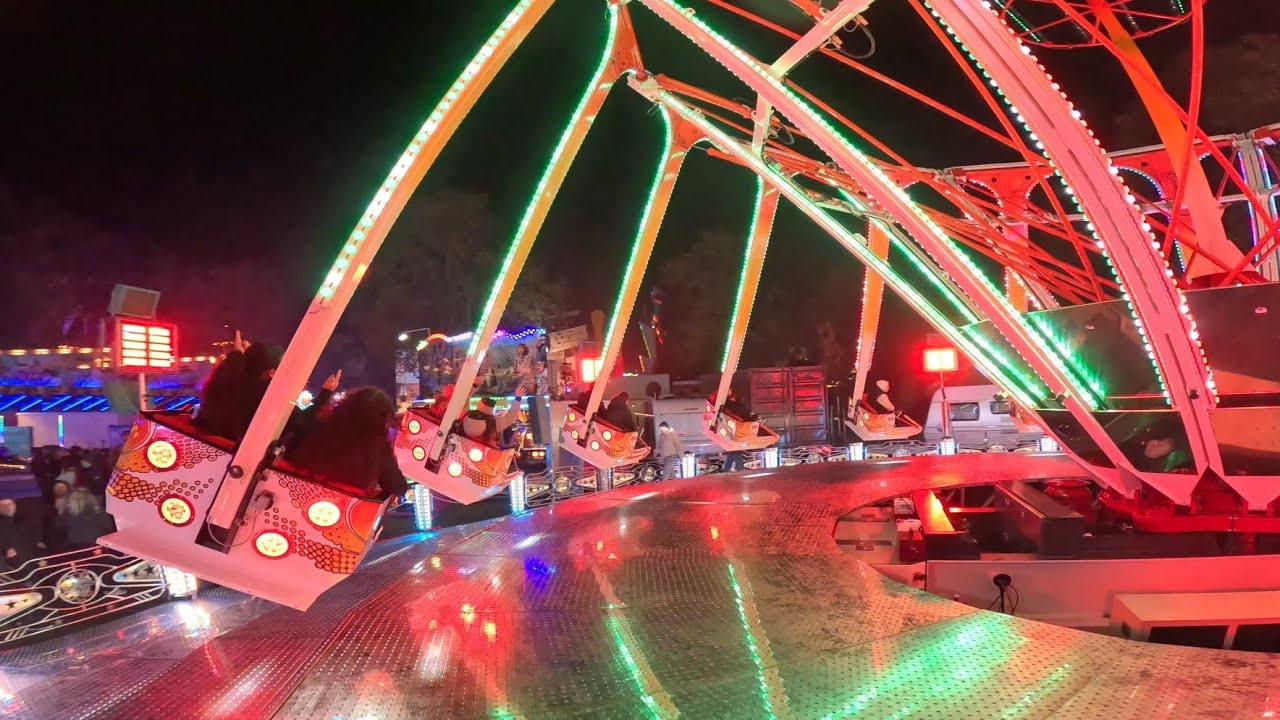 Swing Up - Thoma | Kirmes-Neuheit 2024!!! ( Onride / POV ) [ Markt Hochheim am Main 2024 ]