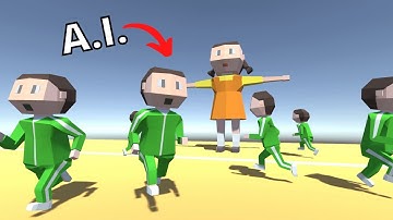 AI Learns to Beat Squid Game (Red Light - Green Light)