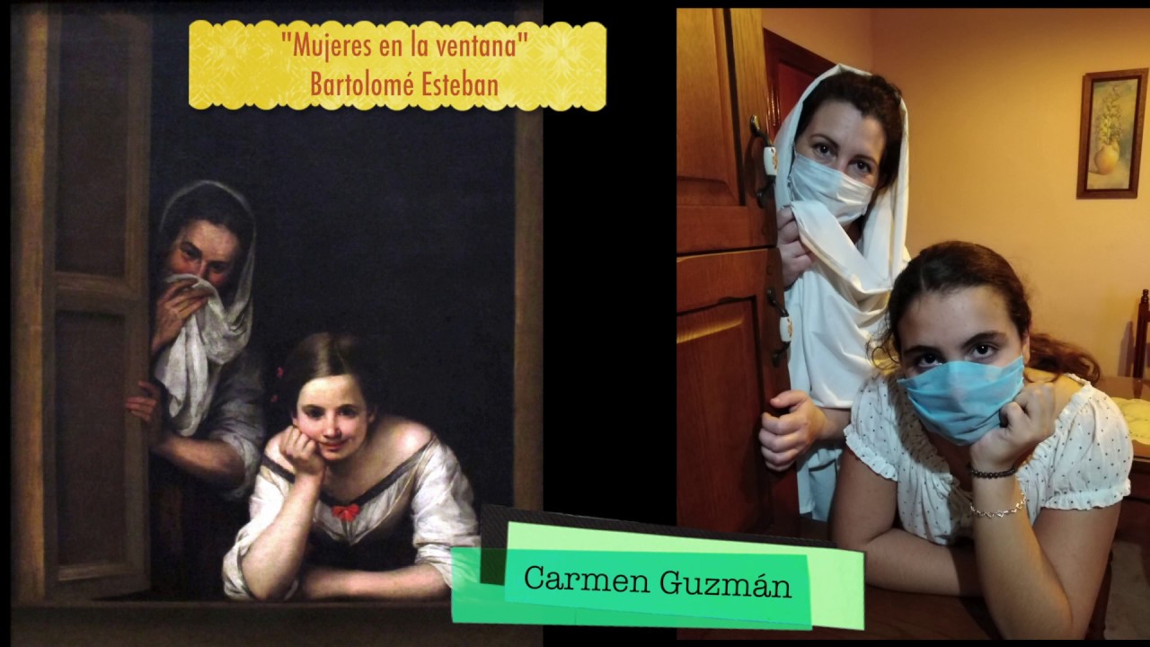 Cuadros vivientes durante la cuarentena. 6ºB  CEIP Huertas Viejas