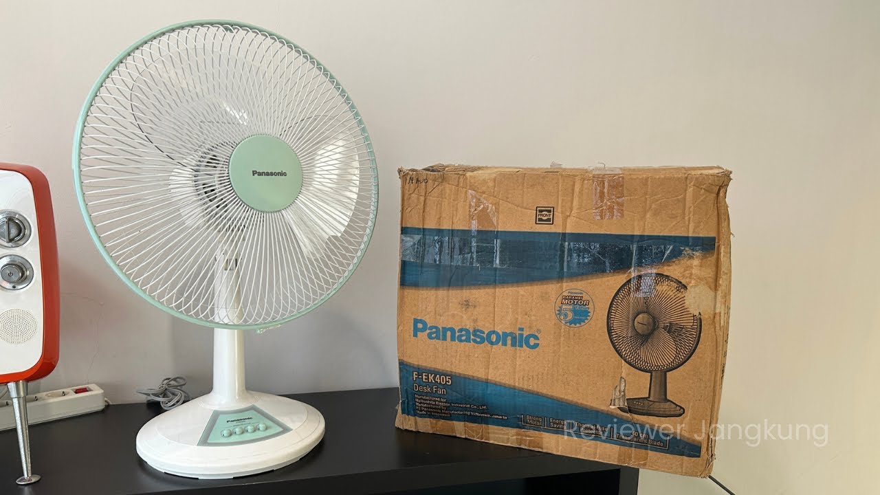 New Old Stock 2008 Panasonic 16” Desk Fan | Kipas Angin Meja