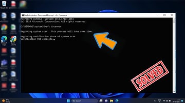 How to Run Sfc /Scannow Command in Windows 11/10 (EASY)