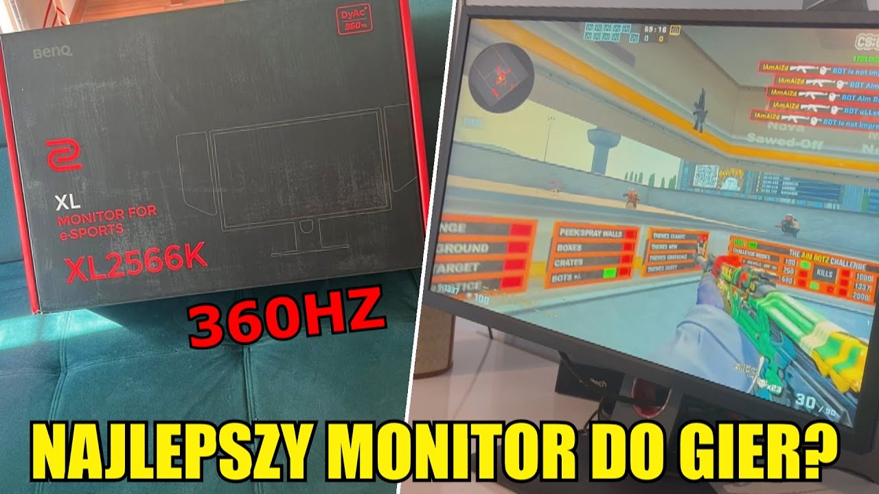 BenQ Zowie 360 Hz ESports Gaming Monitor - video Dailymotion