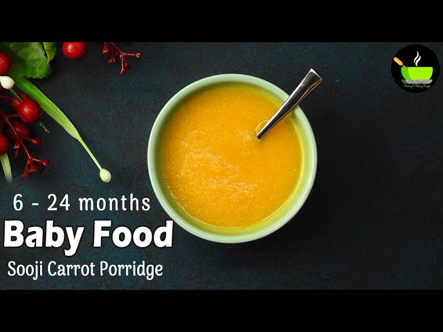 Baby Food | Weight Gain Baby Food | Carrot Suji Kheer Recipe | Sooji Porridge for babies | Kheer | She Cooks