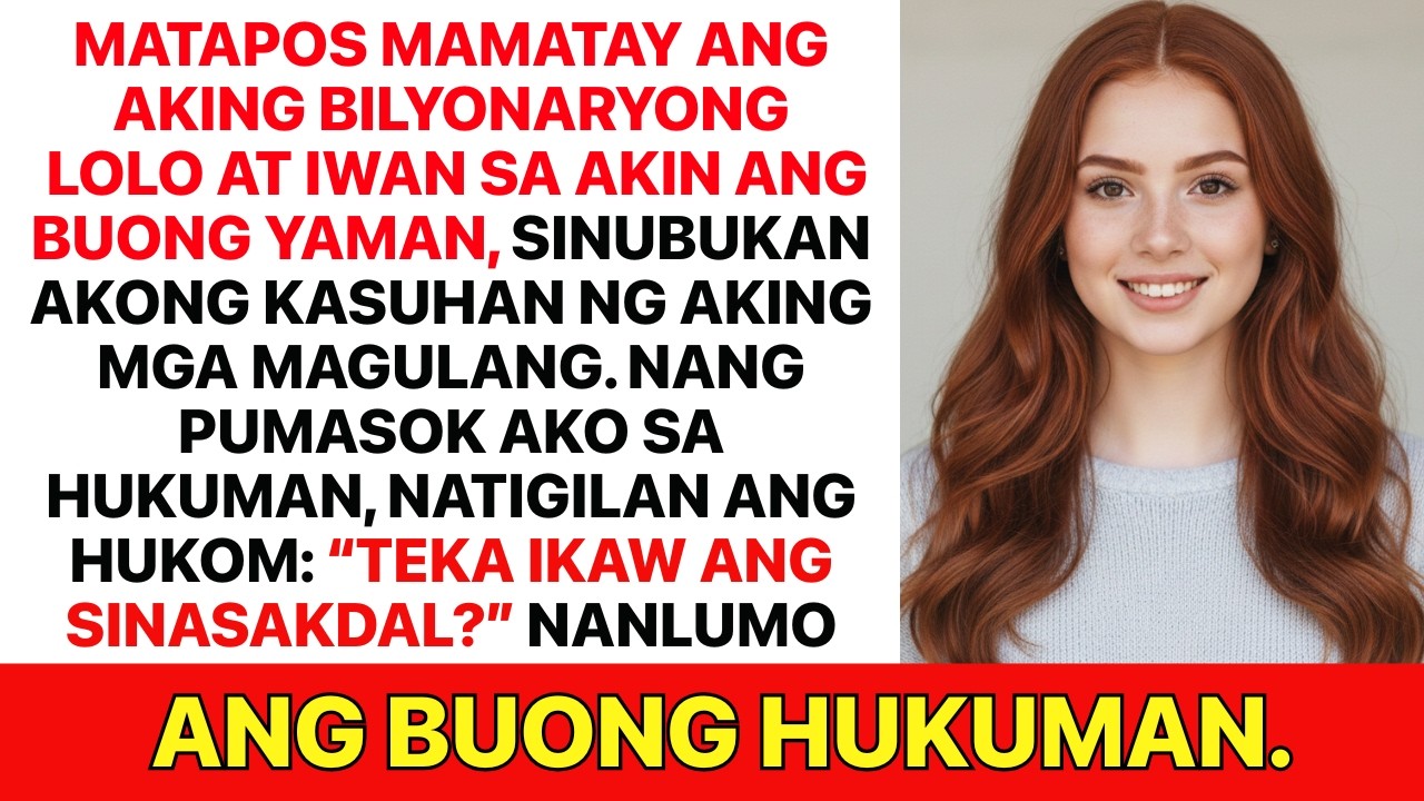 Nang mamatay si Lolo, kinasuhan ako sa mana—ngunit nang makilala ako ng hukom