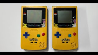 Fake Vs  Real - Pikachu Edition Gameboy Color Pokemon Shell and Authentic Side by Side Comparison! screenshot 5