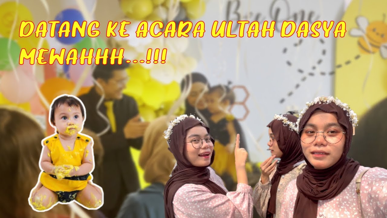 DITA DINA DINI KE ULANG TAHUN DASYA BANYAK BAYI GEMES😍