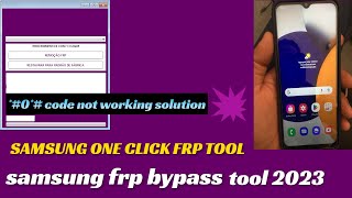 samsung one click frp tool v1.20 | samsung frp enable adb tool 2023 | frp all samsung adb method