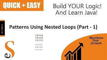 Java | Patterns |  Nested For Loop | Part -1