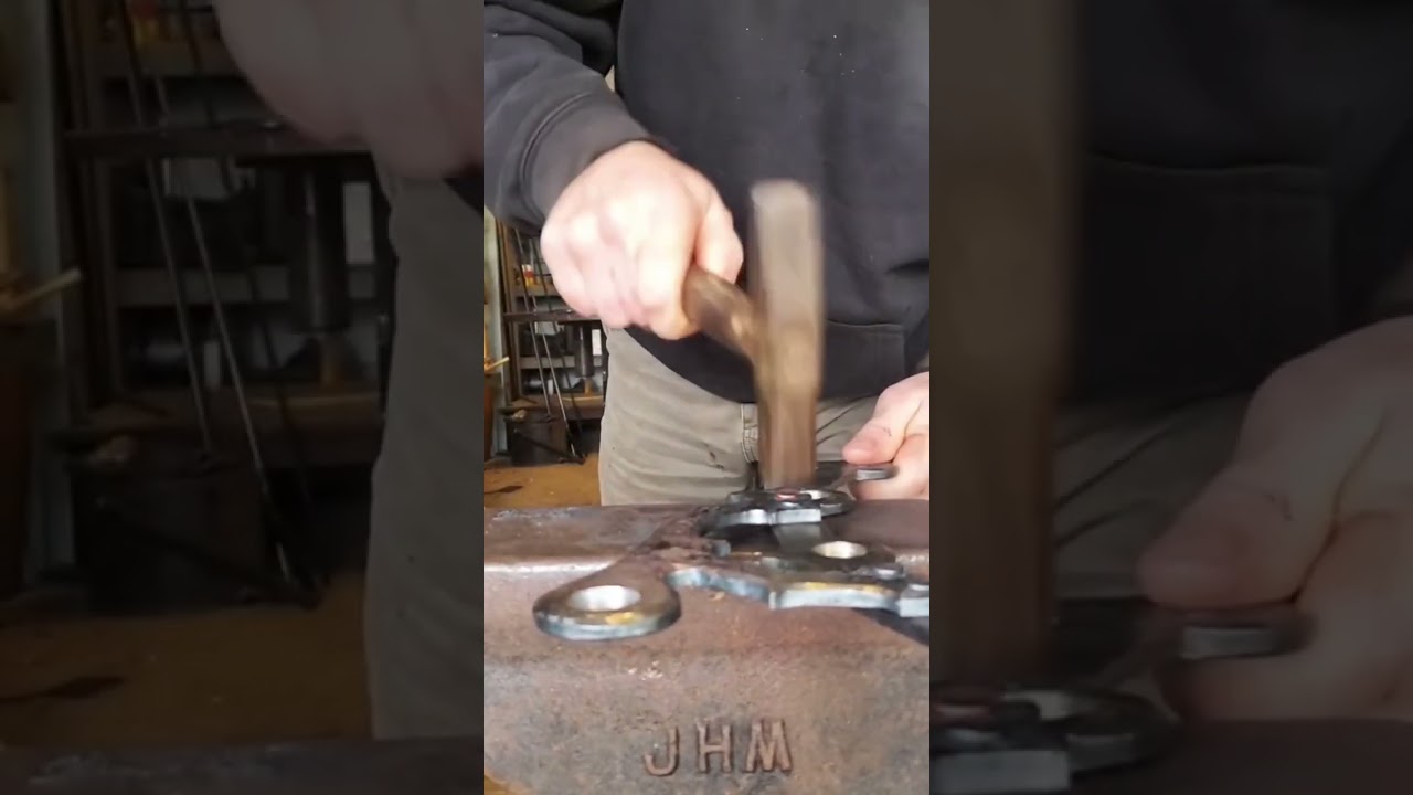 Forging the Crank and Bell Lock for the Valhalla Doors 