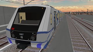 OpenBVE Linha 3 Vermelha (Palmeiras Barra Funda - Corinthians Itaquera) CAF FROTA H screenshot 5