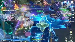 C6R5 Clorinde Burst Showcase vs. 3 Maguu Kenki (Flr. 12 Chamber 1) | Genshin Impact