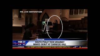 PYO Violinist, Akili Farrow, on Fox29!