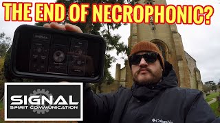 New SIGNAL SPIRIT COMMUNICATION App Ghost Box Cemetery Session ***The End Of Necrophonic???*** screenshot 5