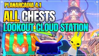 All Treasures In Lookout Cloud Station  Planarcadia 41honkai Star Rail