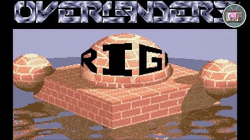 Ultimate GFA Demo: The 3-D Scroller by The OVR (1990) | Atari ST Demoscene