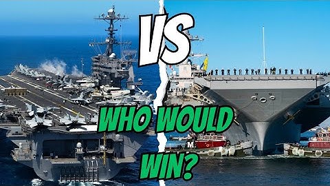 USS Gerald R. Ford vs. Nimitz-Class Aircraft Carriers