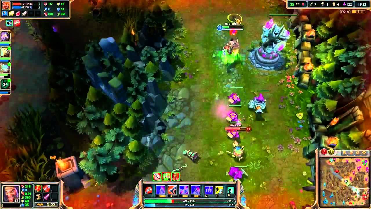 Draven AD Carry Vs. Teemo - [Replay LOL] 2014