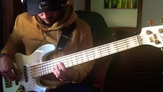 Aaliyah - Try Again - Bass Cover by Márcio Augusto