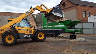 Medienos Smulkinimas Willibald Shark Smulkintuvu.