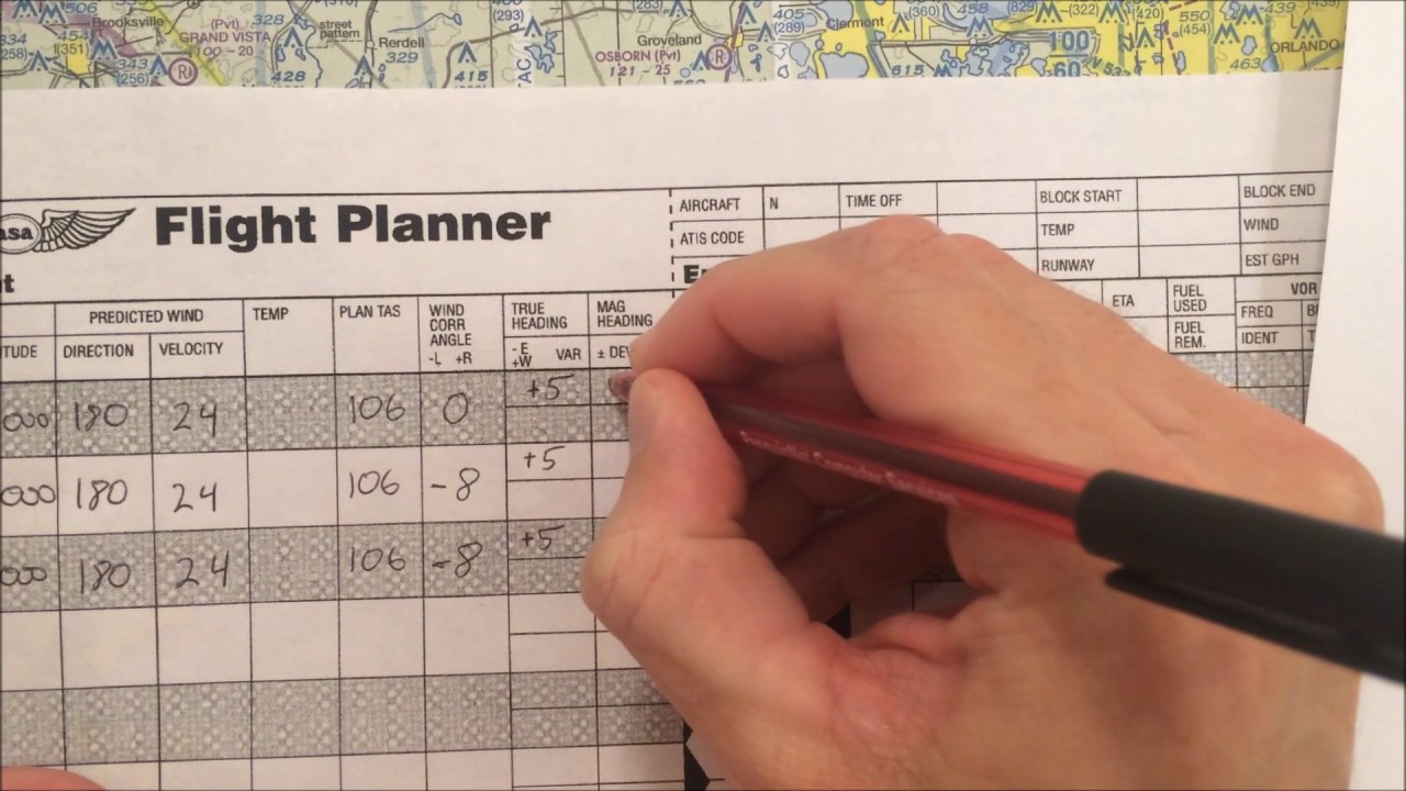 Magnetic Variation Sectional Chart