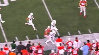 Rutgers dirty late hit on Ohio State punter 2022 College Football