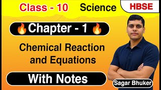 Class 10 Science Ch-1 Chemical Reactions And Equations