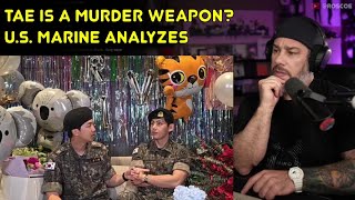 Tae is a murder weapon?? - The RM & V live that people are talking about