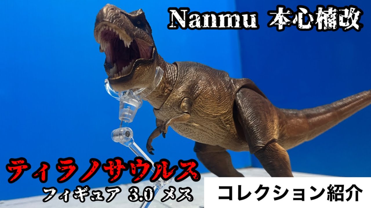 Nanmu Honshin Nanki Kai Tyrannosaurus Figure Review - YouTube