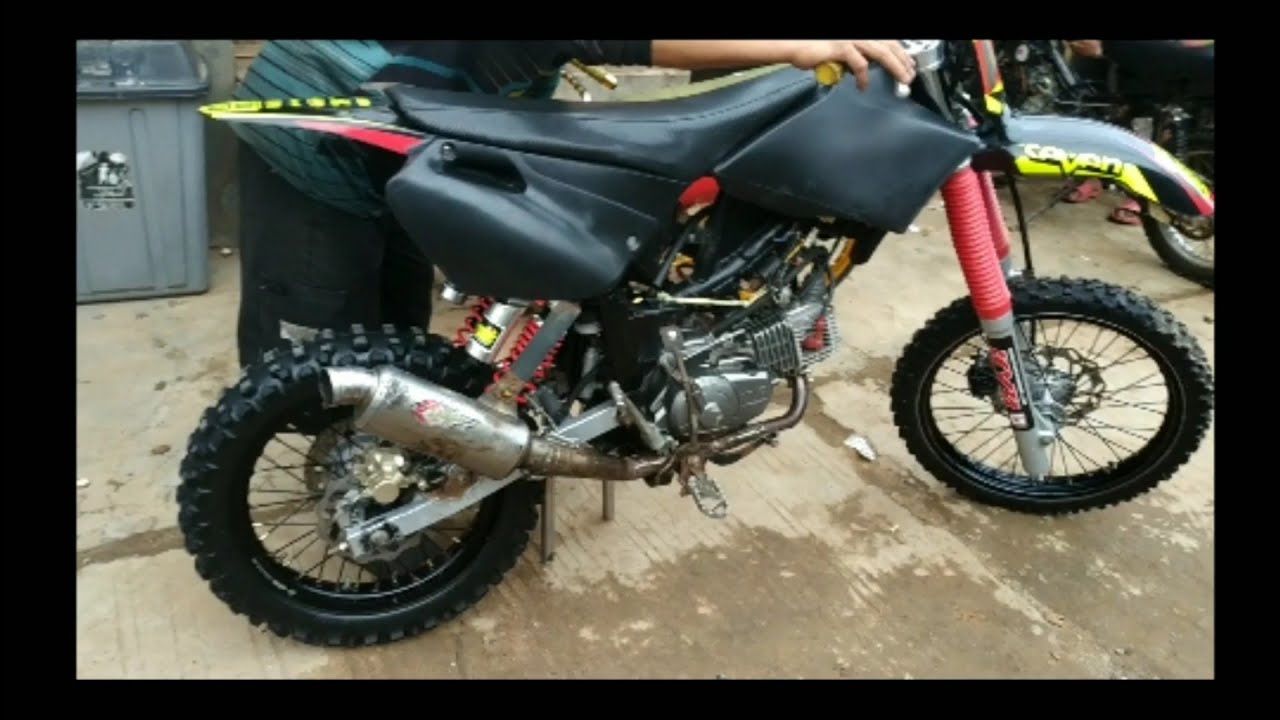 SETTING LAGI MOTOR GRASSTRACK BEBEK MODIF 4L 110 cc 020