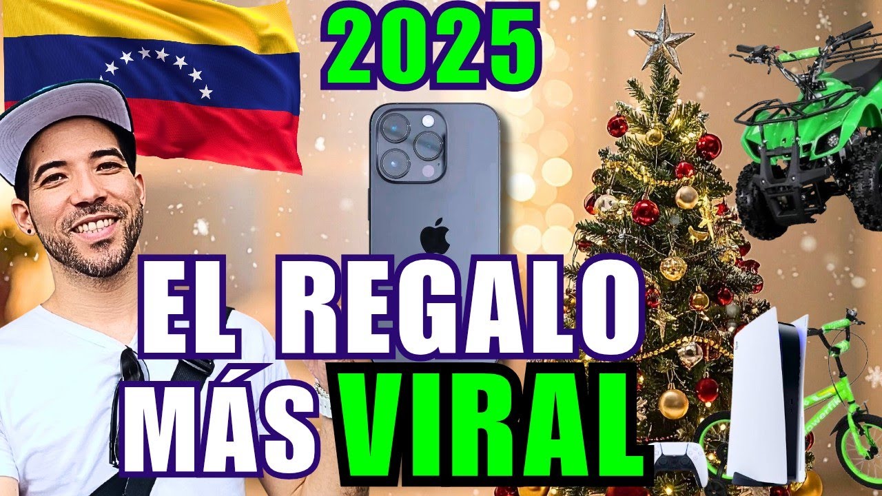 REGALOS MAS VIRALES PARA NAVIDAD 2025 VENEZUELA, LA GUAIRA, IPHONE, PS5 CUAL SERA? 🇻🇪 #venezuela 