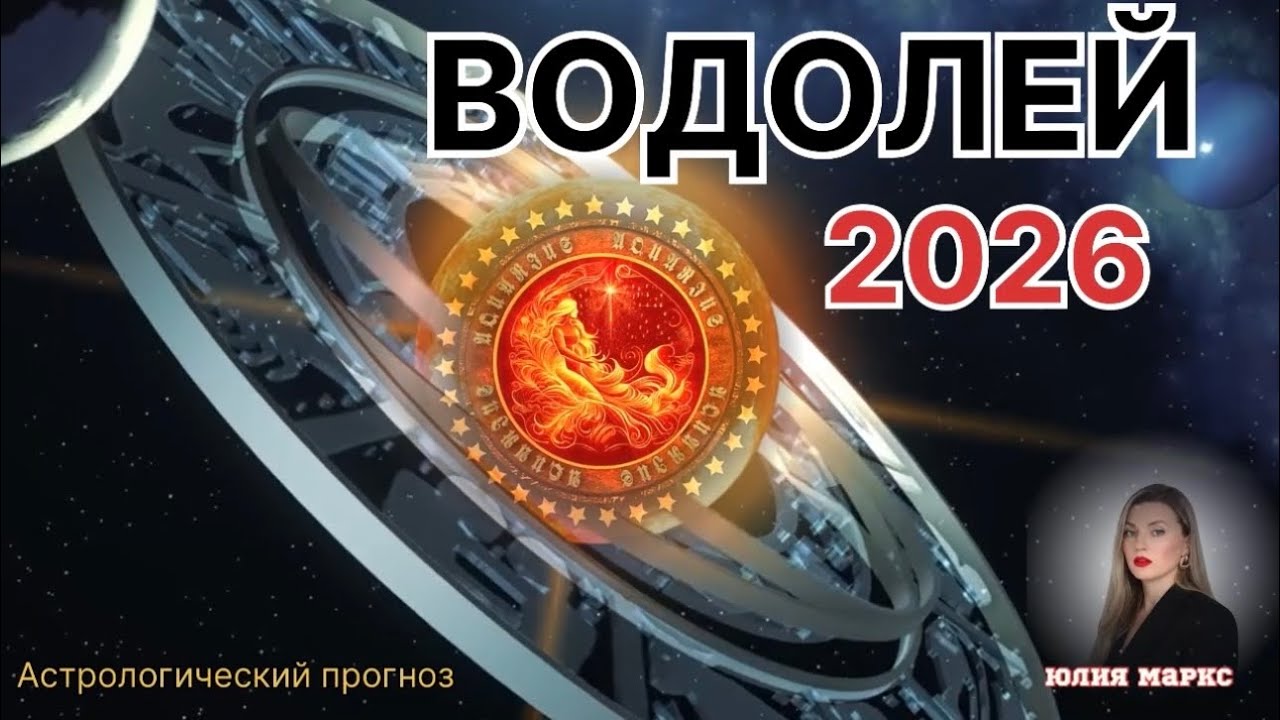 ВОДОЛЕЙ ♒️ 2026  Астрологический прогноз на ГОД