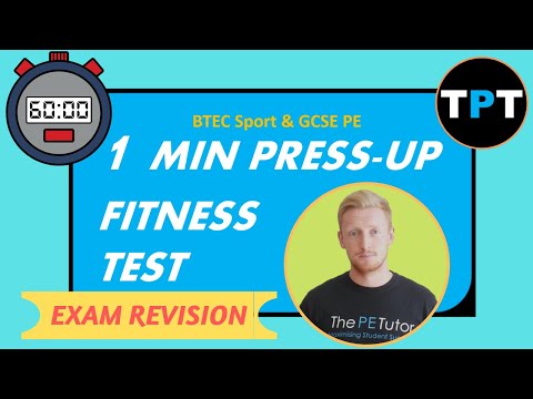 1 Minute Press Up Test || A Guide To HOW and WHY It's Used